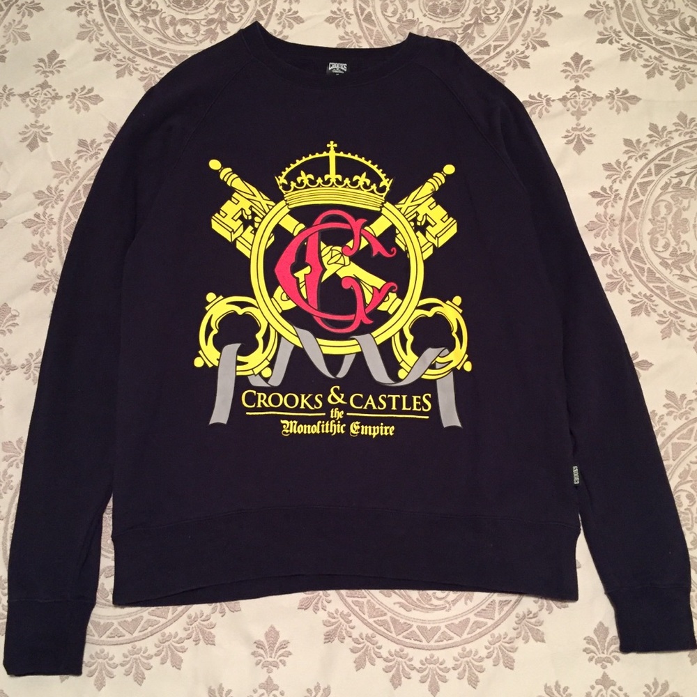 Crooks & Castles ‘Keys’ Crewneck Sweatshirt (M)